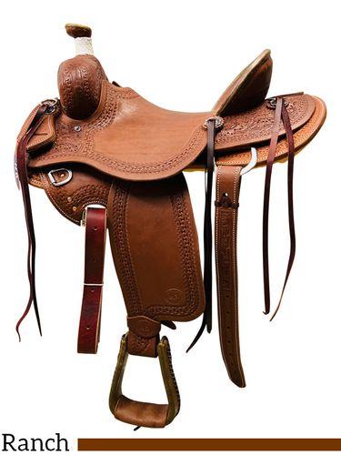 15" to 17" H&R Will James Ranch Saddle 62