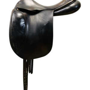 18 Inch Used AJ Foster Dressage Saddle 1750 Lauriche